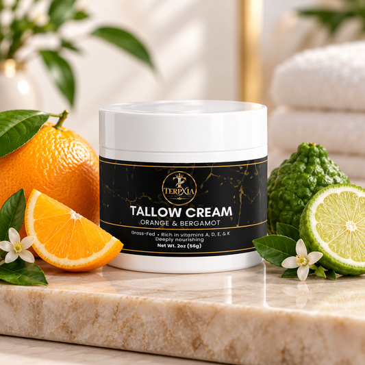 Tallow Cream - Orange & Bergamot